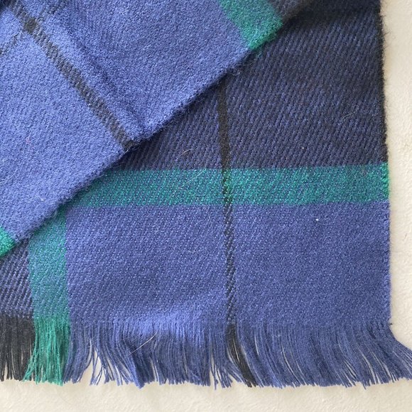 Cashmillion Scarf Vintage Unisex Adult Soft Wide Plaid Preppy One Sz - Picture 3 of 5